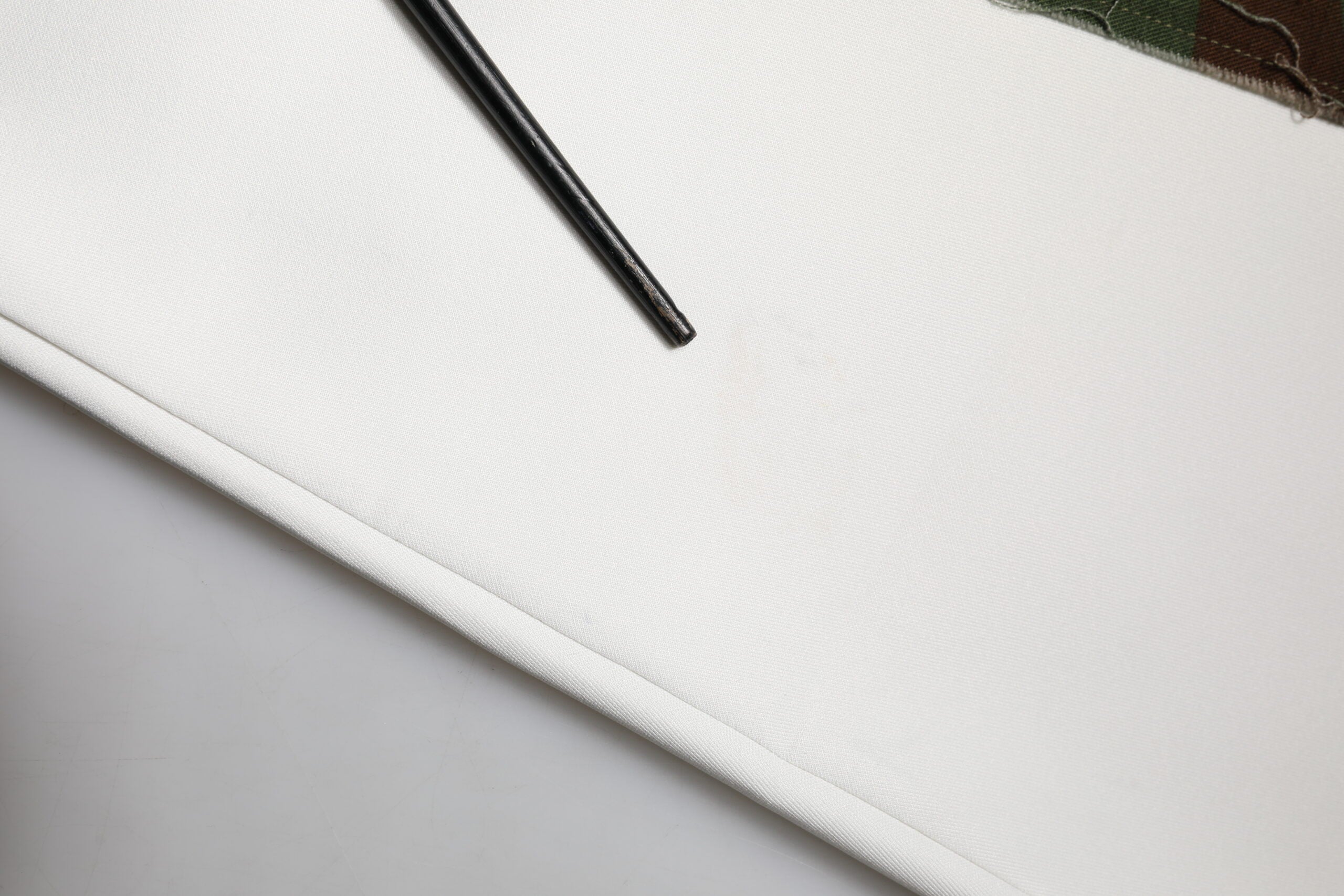 Dolce & Gabbana Weiße Camouflage Patchwork Sweatpants Hose