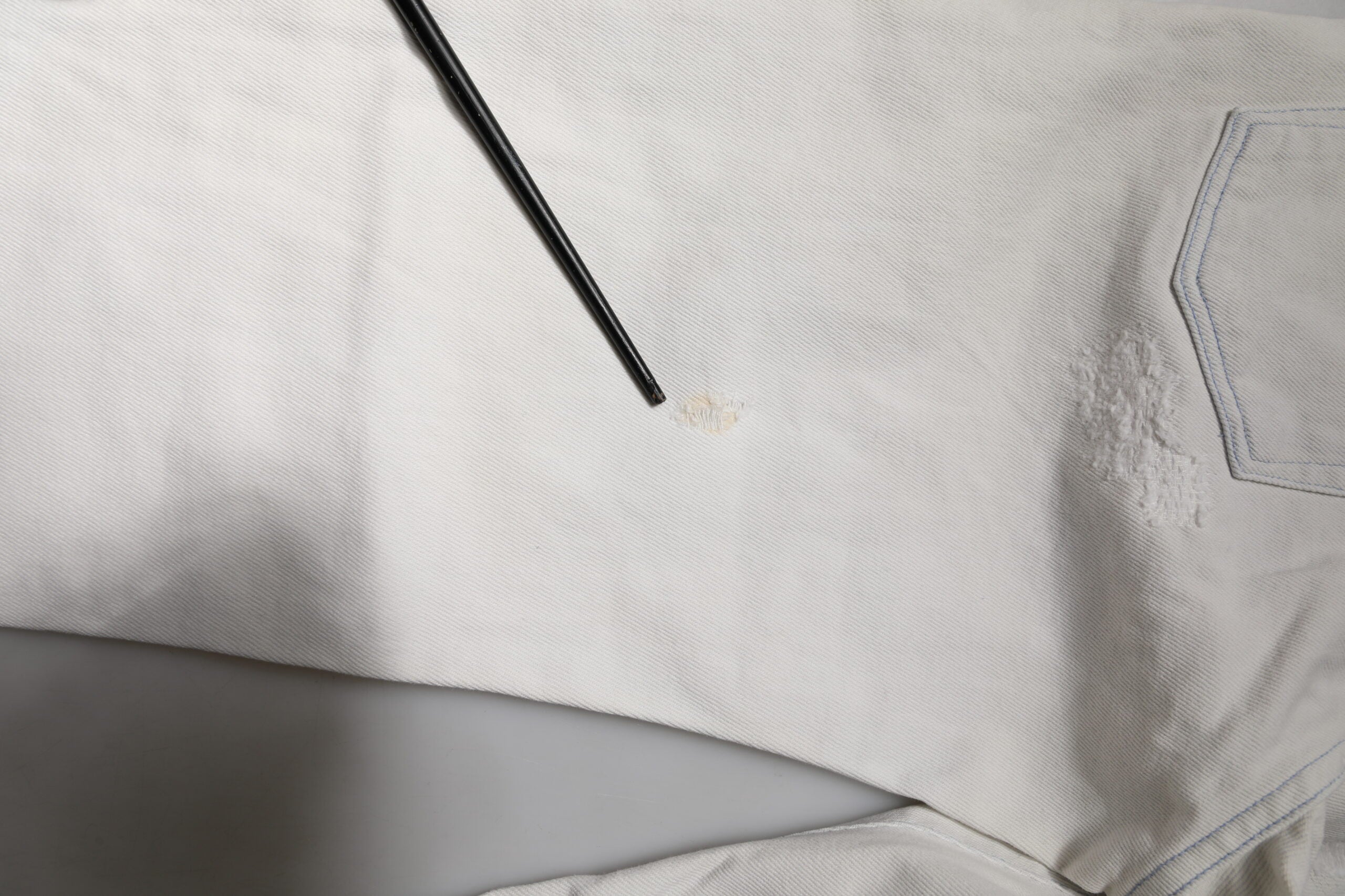 Dolce & Gabbana Weiße Cotton Stretch Skinny Slim Denim Jeans