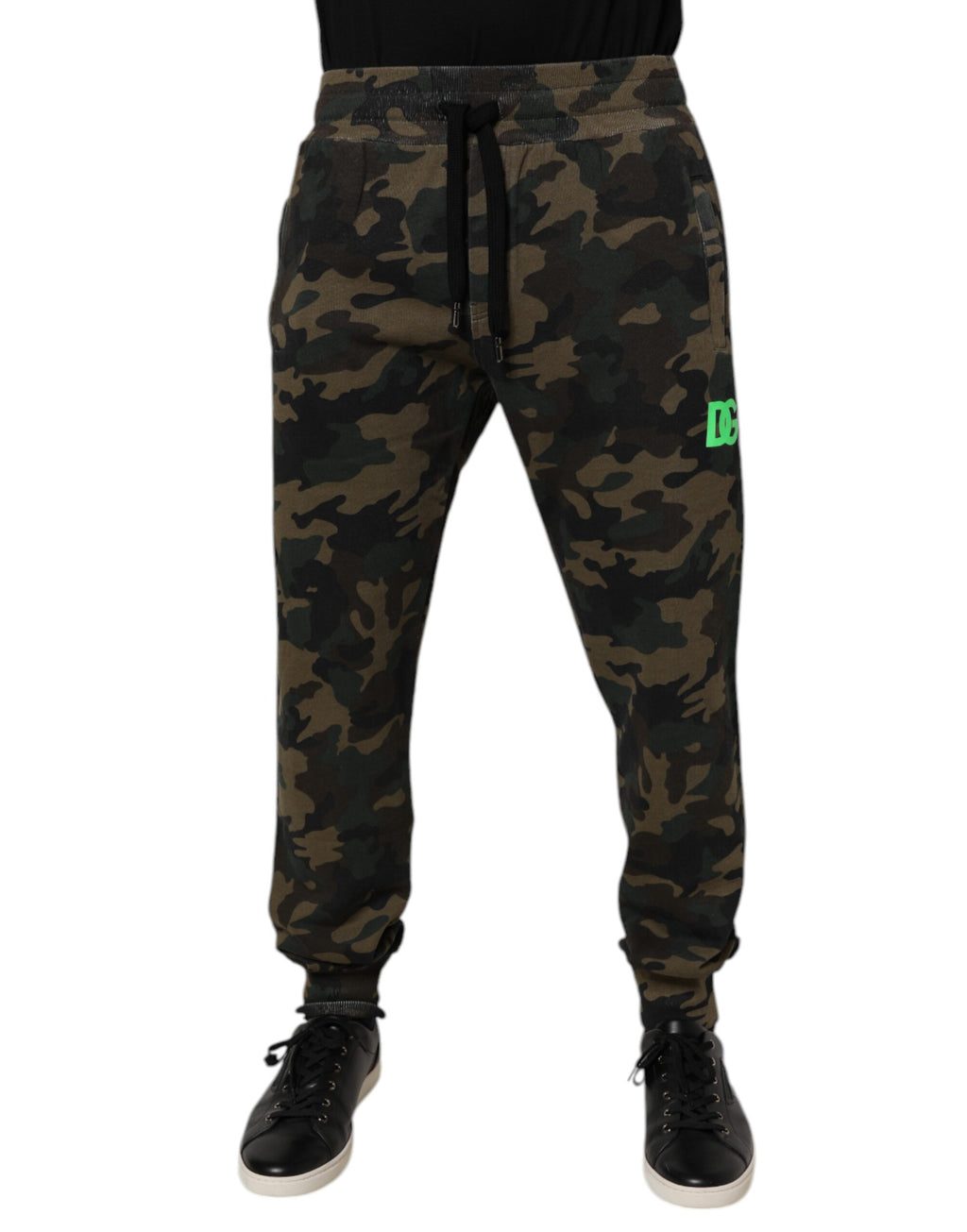 Dolce & Gabbana Multicolor Camouflage Jogger-Sweatpants Hose
