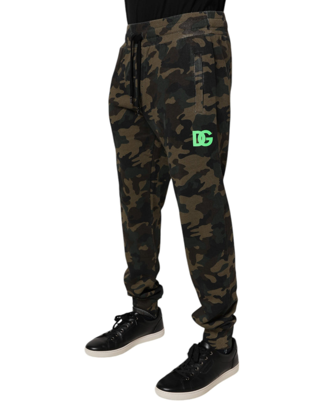 Dolce & Gabbana Multicolor Camouflage Jogger-Sweatpants Hose