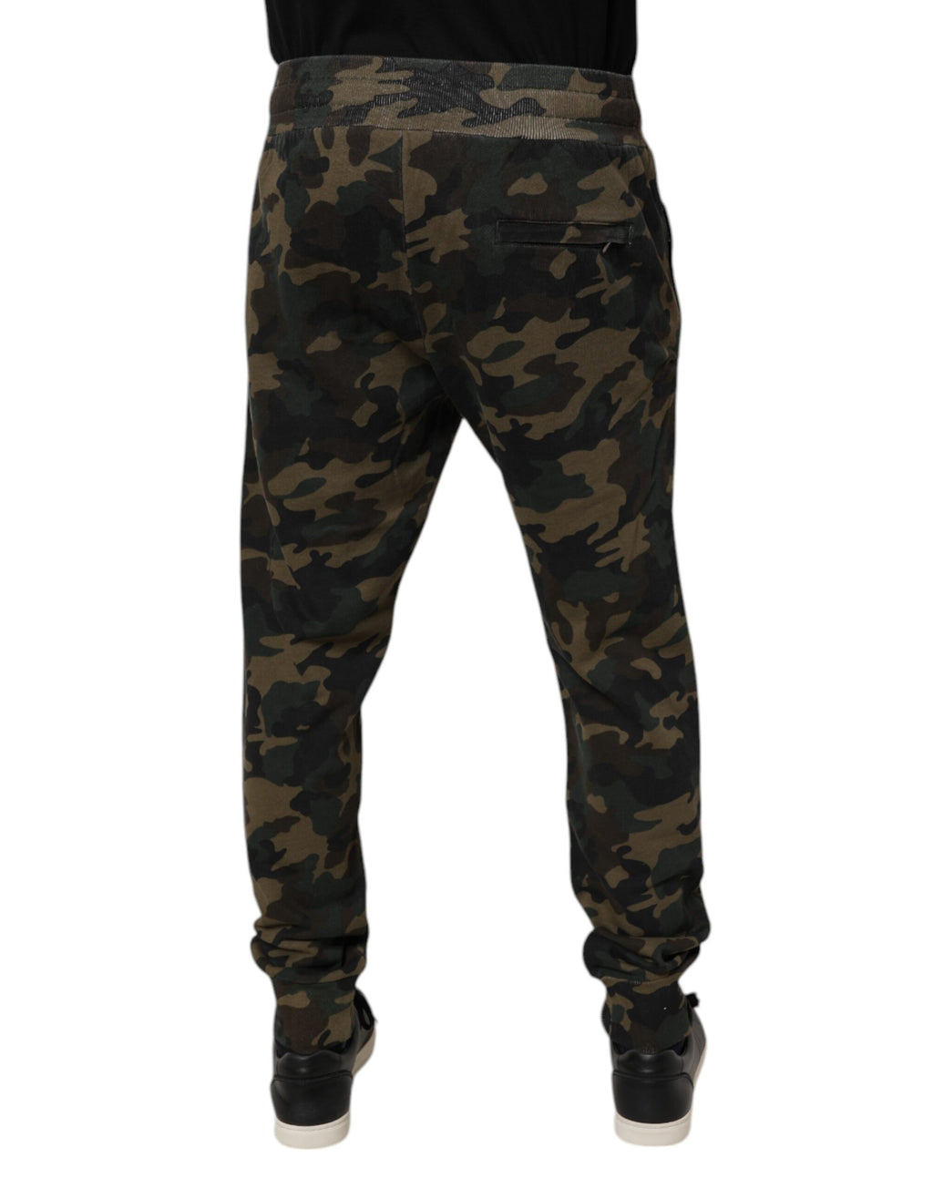 Dolce & Gabbana Multicolor Camouflage Jogger-Sweatpants Hose