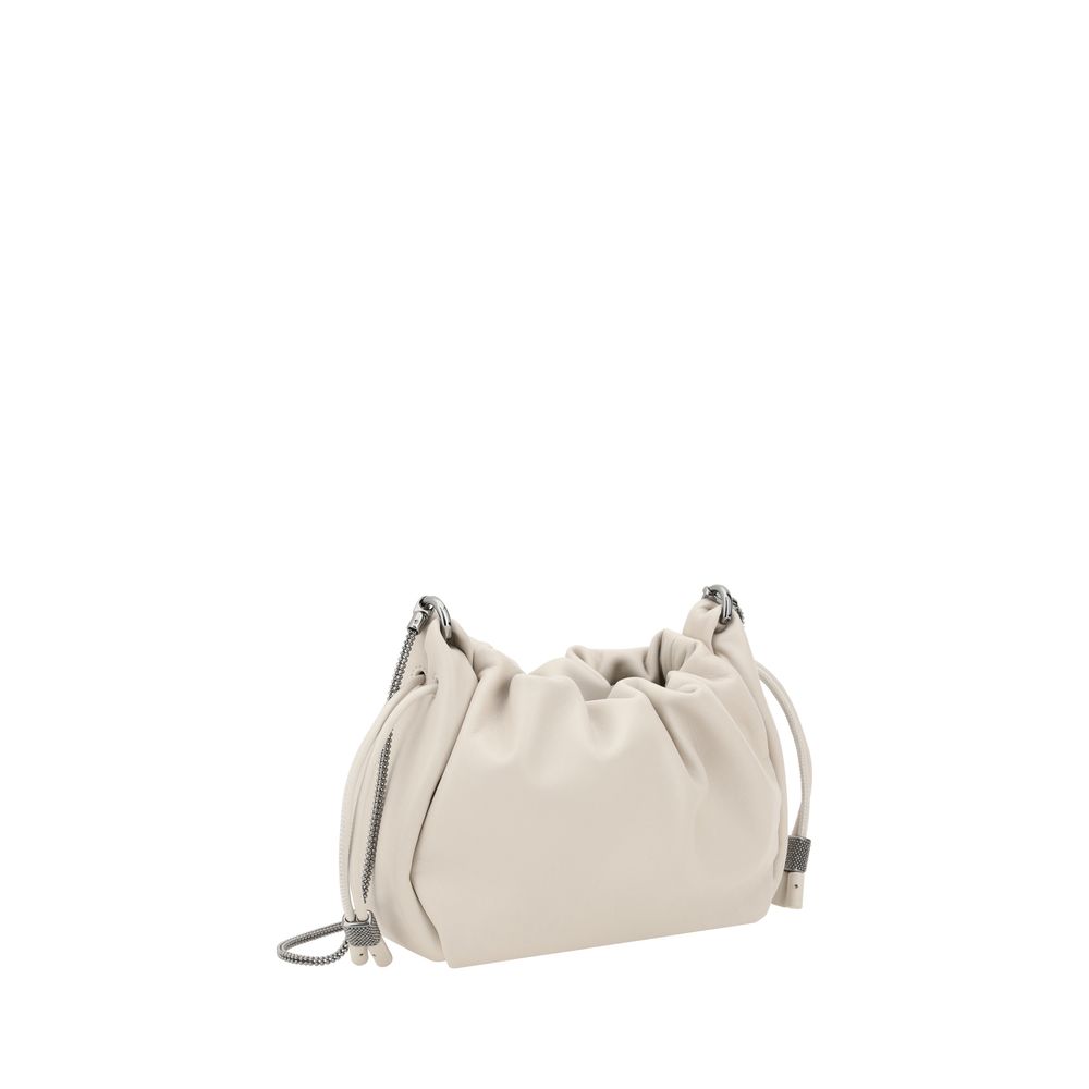 Brunello Cucinelli Bucket Mellow mini Umhängetasche