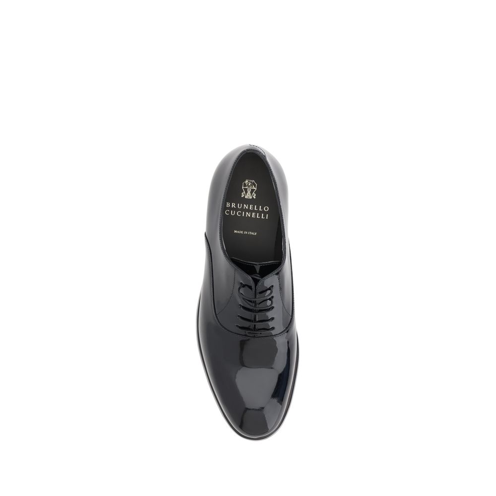 Brunello Cucinelli Lackleder Schnürschuhe