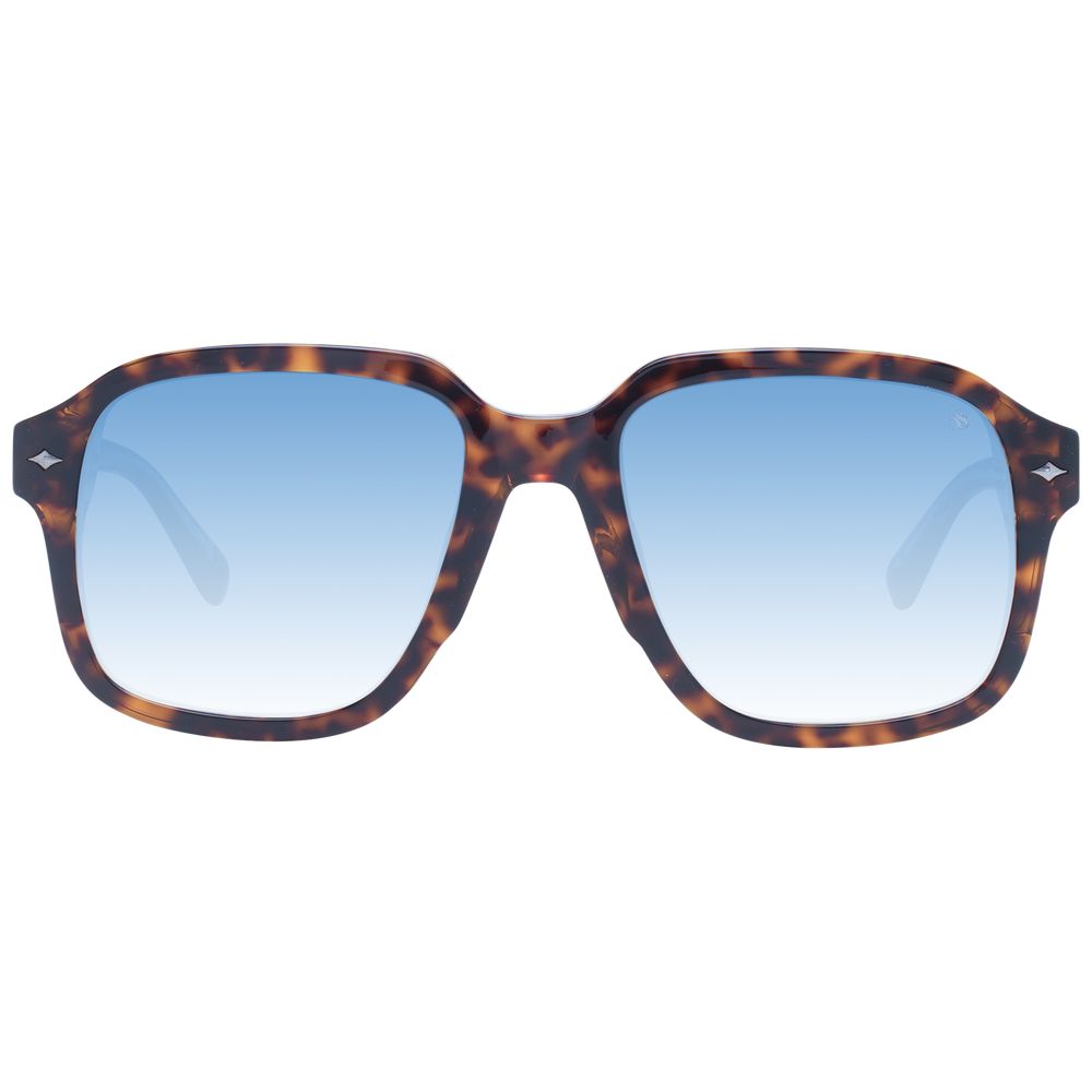 Scotch & Soda Braune Metall-Sonnenbrille