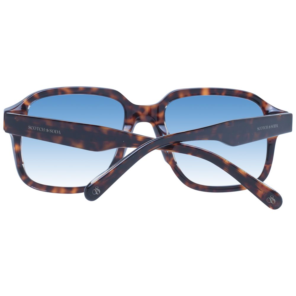 Scotch & Soda Braune Metall-Sonnenbrille