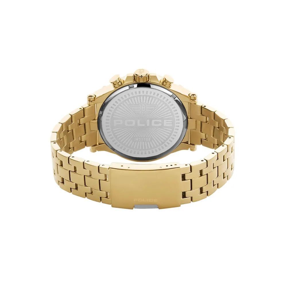 Police Gold-Edelstahl-Uhr