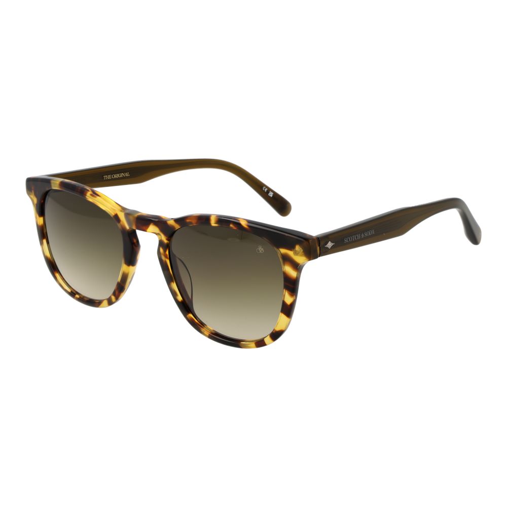 Scotch & Soda Braune Kunststoff-Sonnenbrille