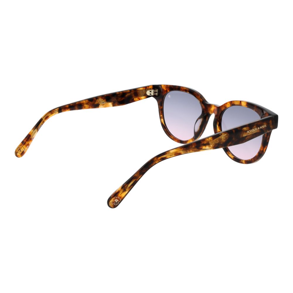 Scotch & Soda Braune Sonnenbrille aus Acetat