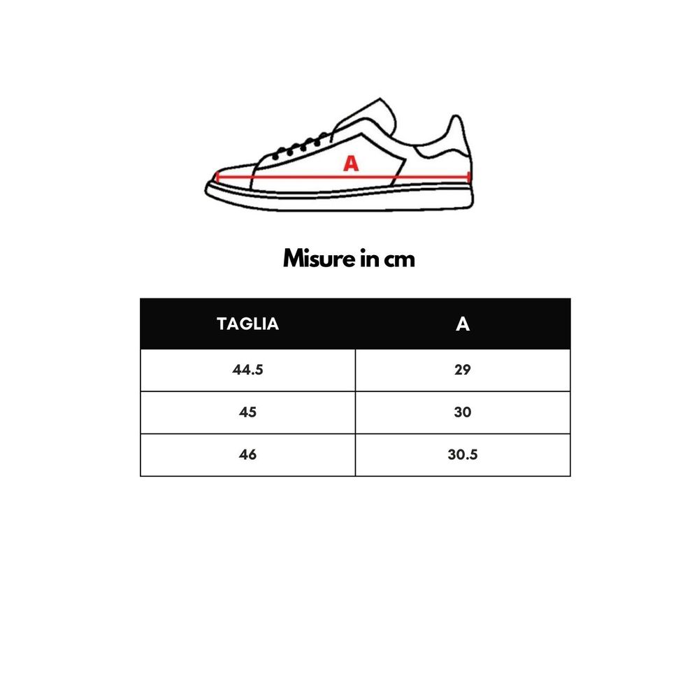 Dolce & Gabbana Schwarzer und weißer Leder-Sneaker