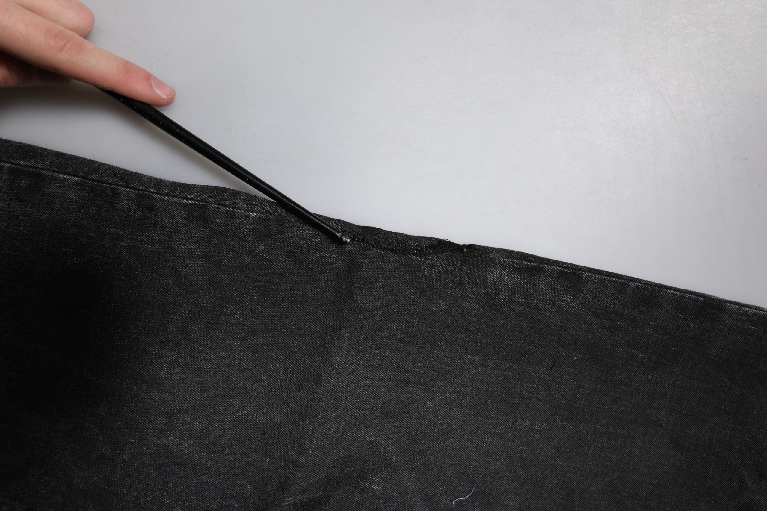 Dolce & Gabbana Schwarze Cotton Stretch Herren Skinny Denim Jeans