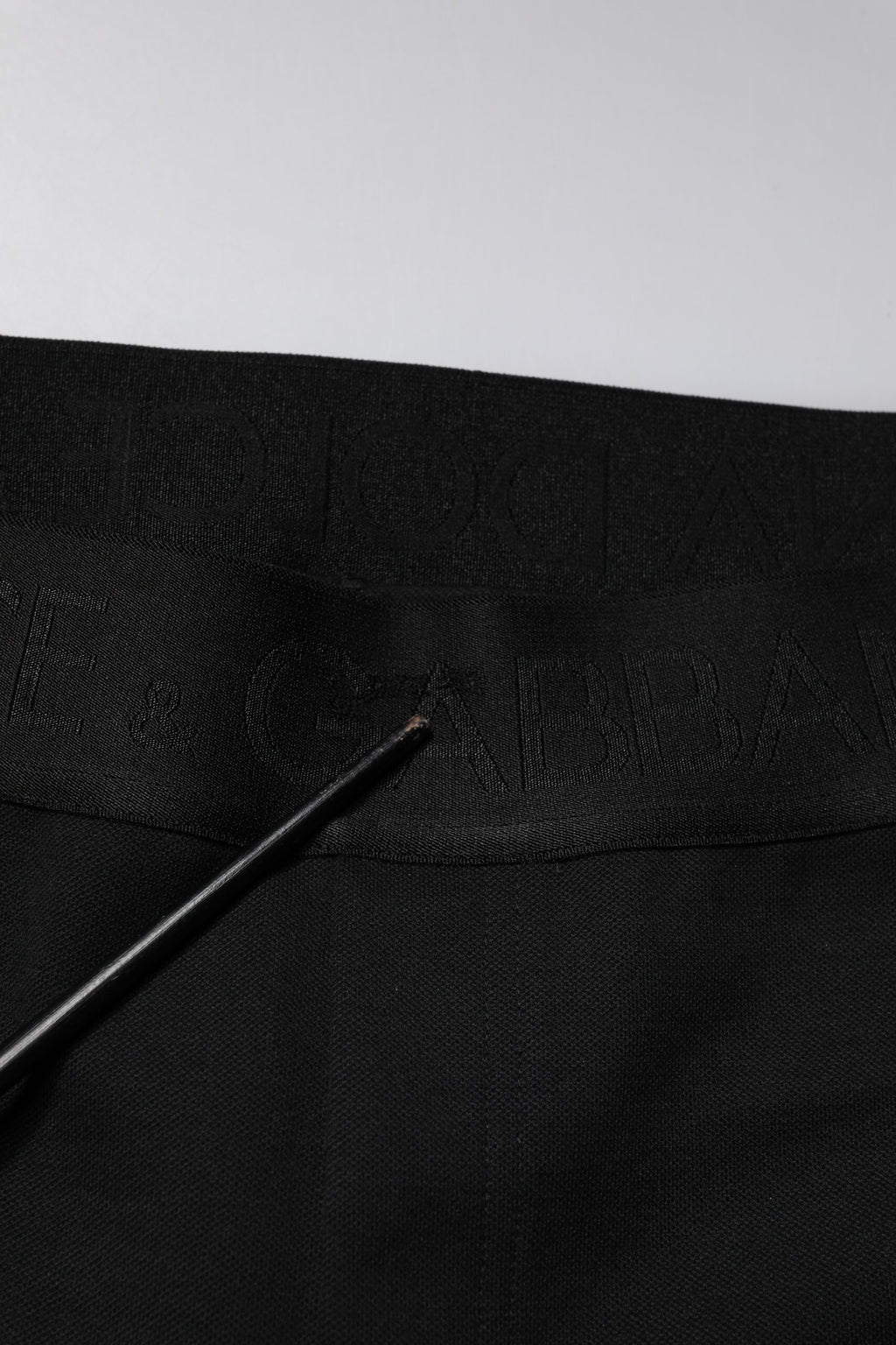 Dolce & Gabbana Schwarze Baumwoll-Jogger Herren-Sweatpants Hosen