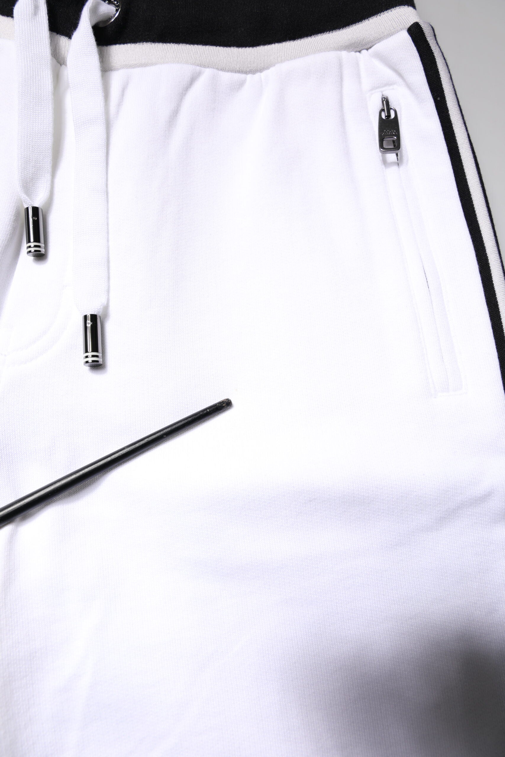 Dolce & Gabbana Weiße King Baumwolle Bermuda Sweatshorts Shorts