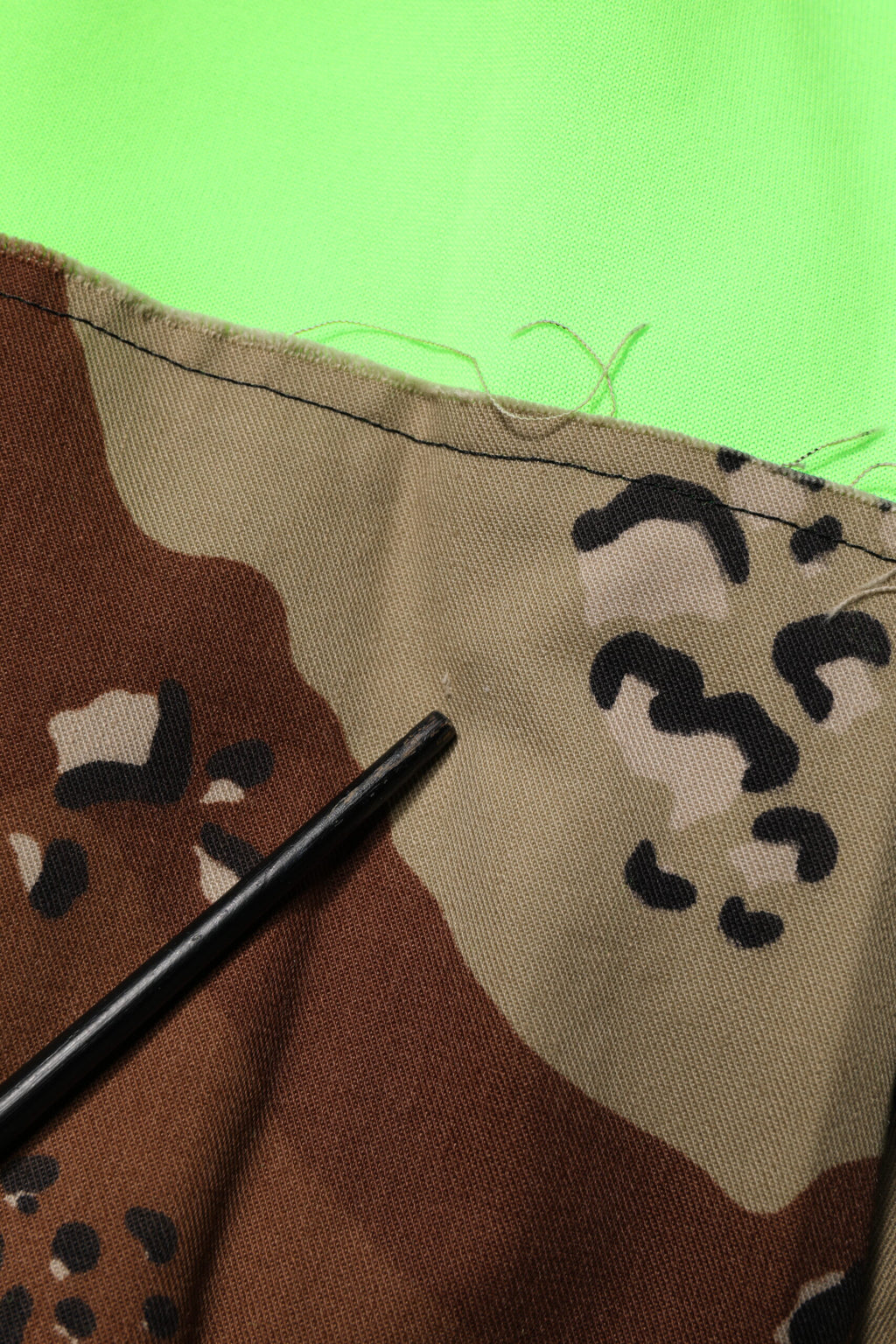 Dolce & Gabbana Grüne Cargo-Bermudashorts mit Patchwork