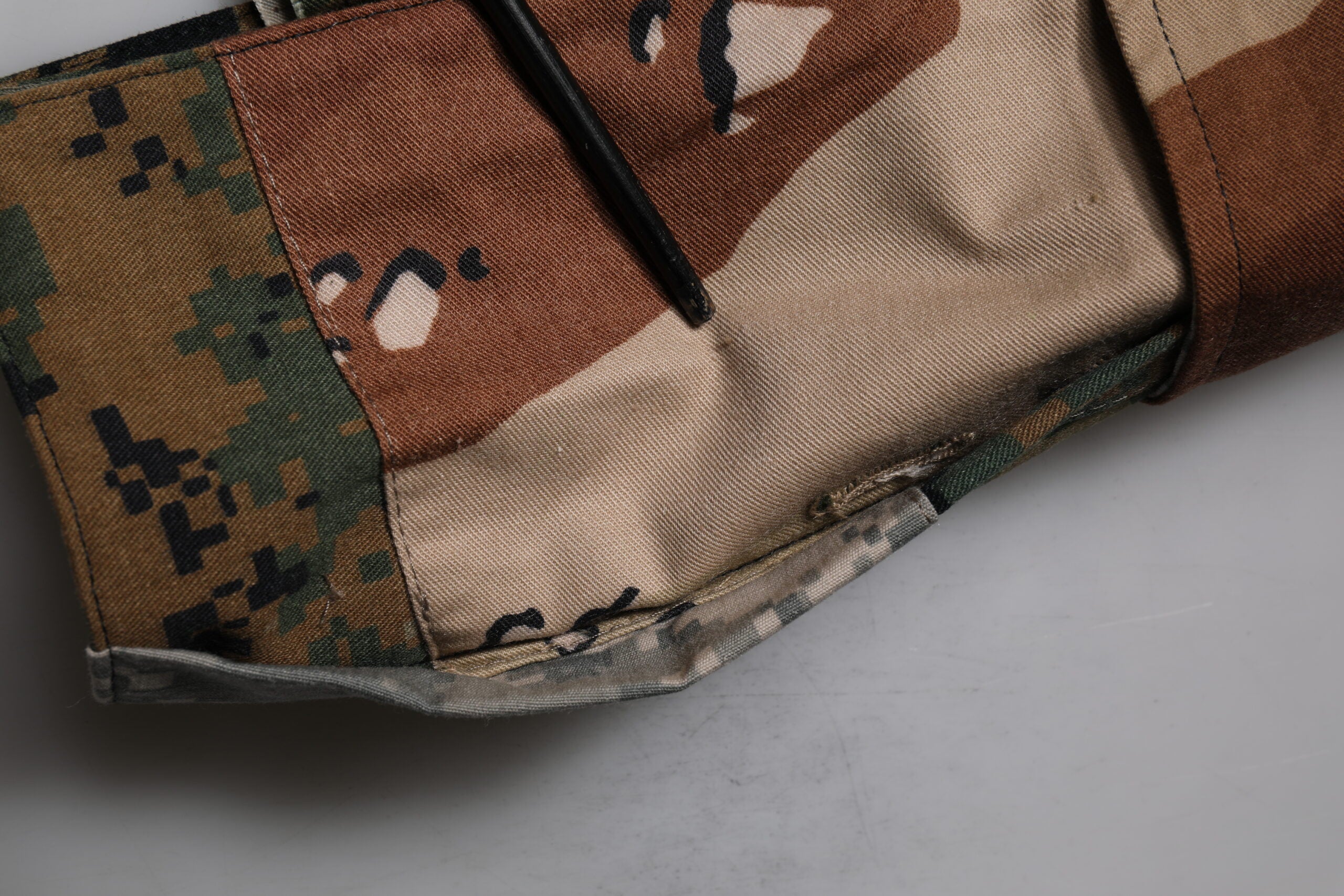 Dolce & Gabbana Grüne Cargo-Bermudashorts mit Patchwork