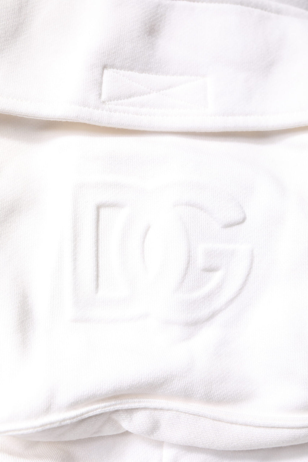 Dolce & Gabbana Weiße Cargo-Bermudas aus Baumwolle Sweatshorts Shorts
