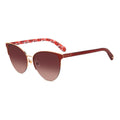 Kate Spade Rote Metall-Sonnenbrille
