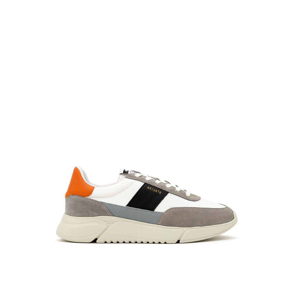 Axel Arigato Bicolor-Stoff- und Leder-Sneaker