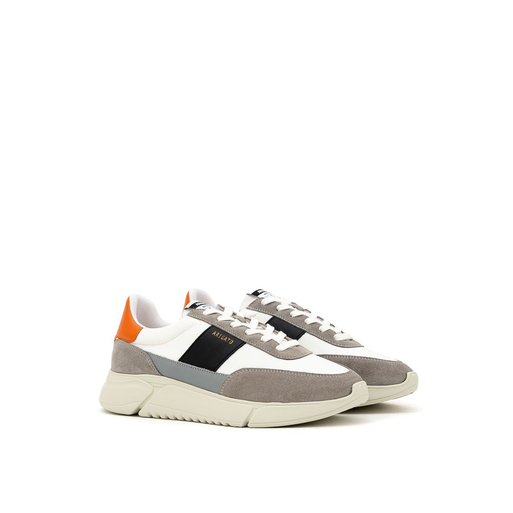 Axel Arigato Bicolor-Stoff- und Leder-Sneaker