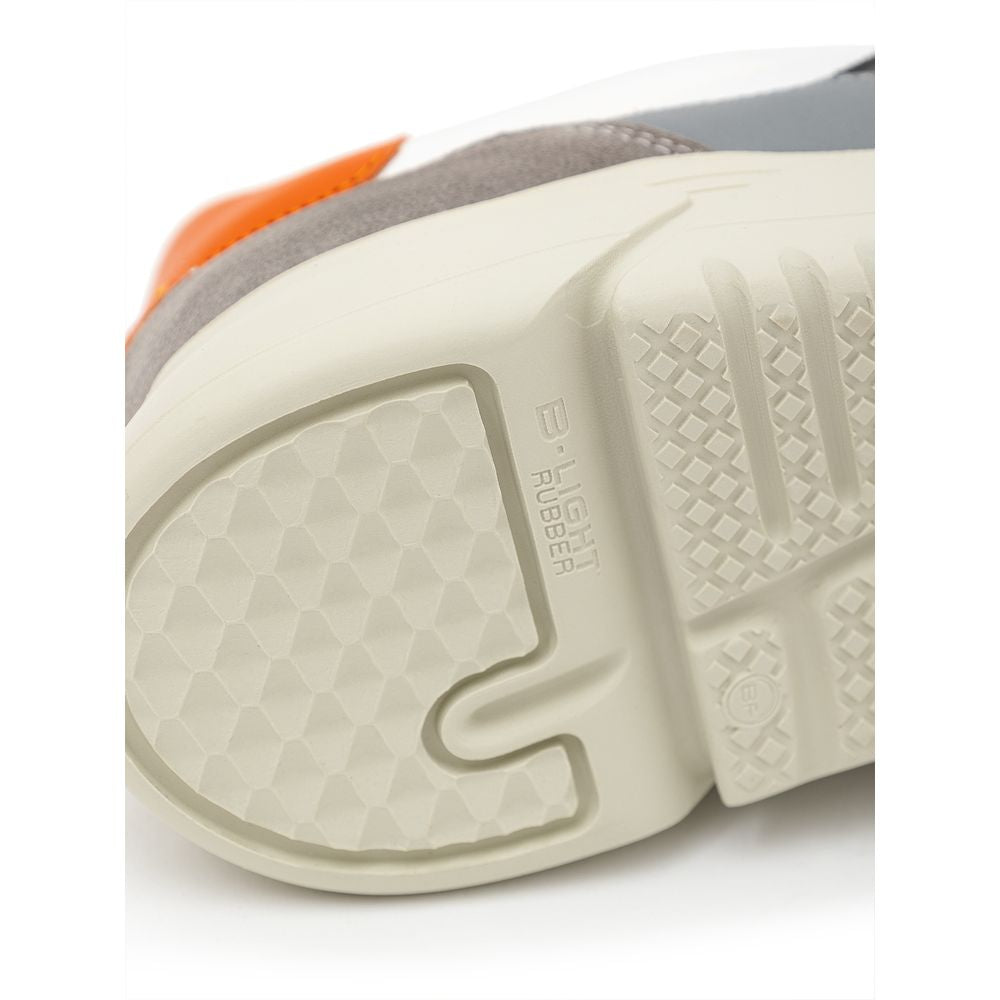 Axel Arigato Bicolor-Stoff- und Leder-Sneaker