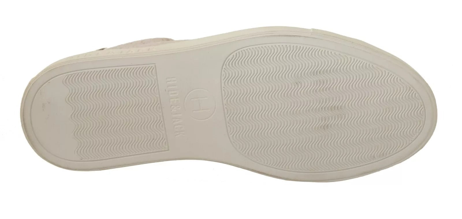 HIDE & JACK Off White Low Top Lace Up Sneakers Schuhe