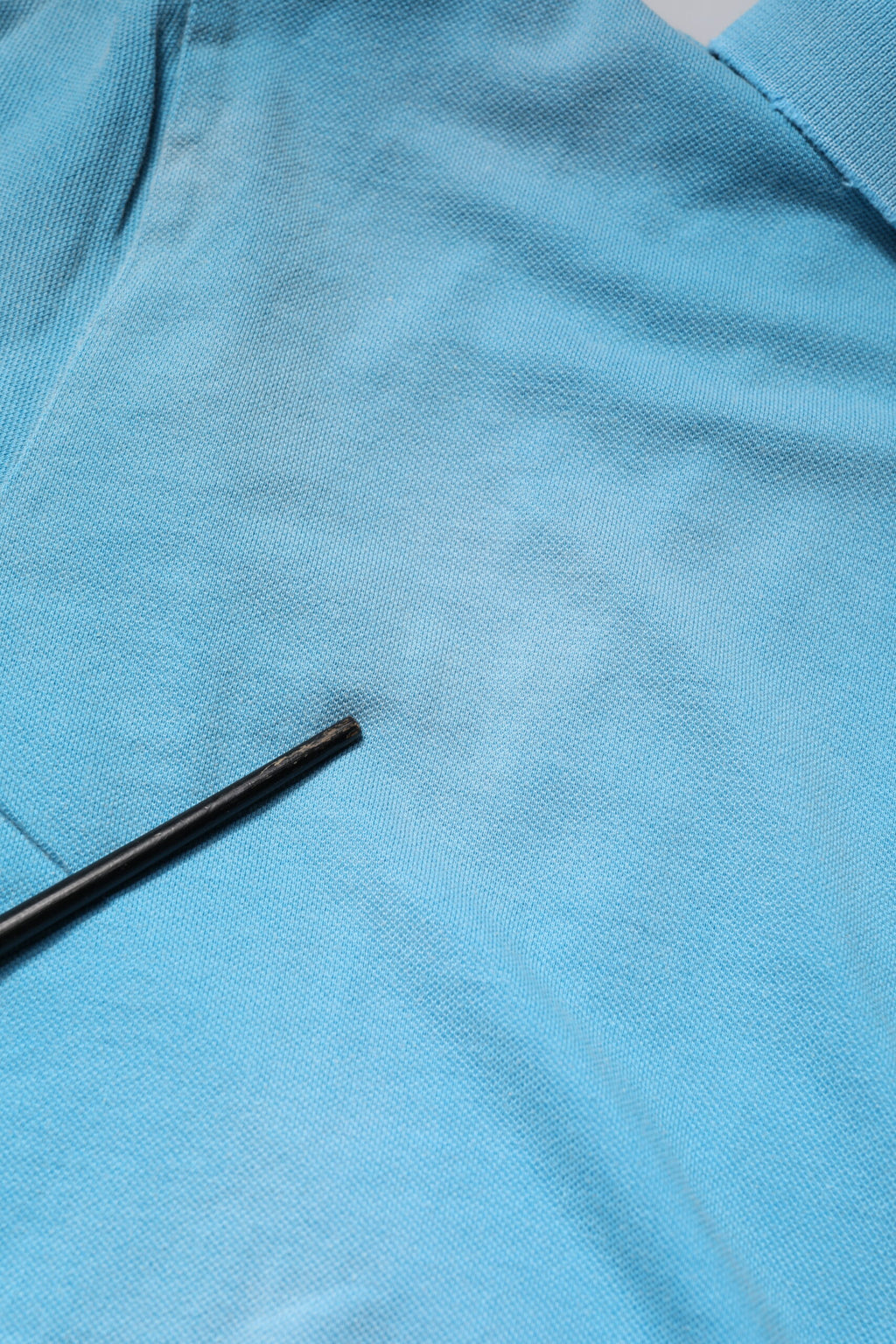 Dolce & Gabbana Blaues Baumwollkronen-Polo-T-Shirt für Männer