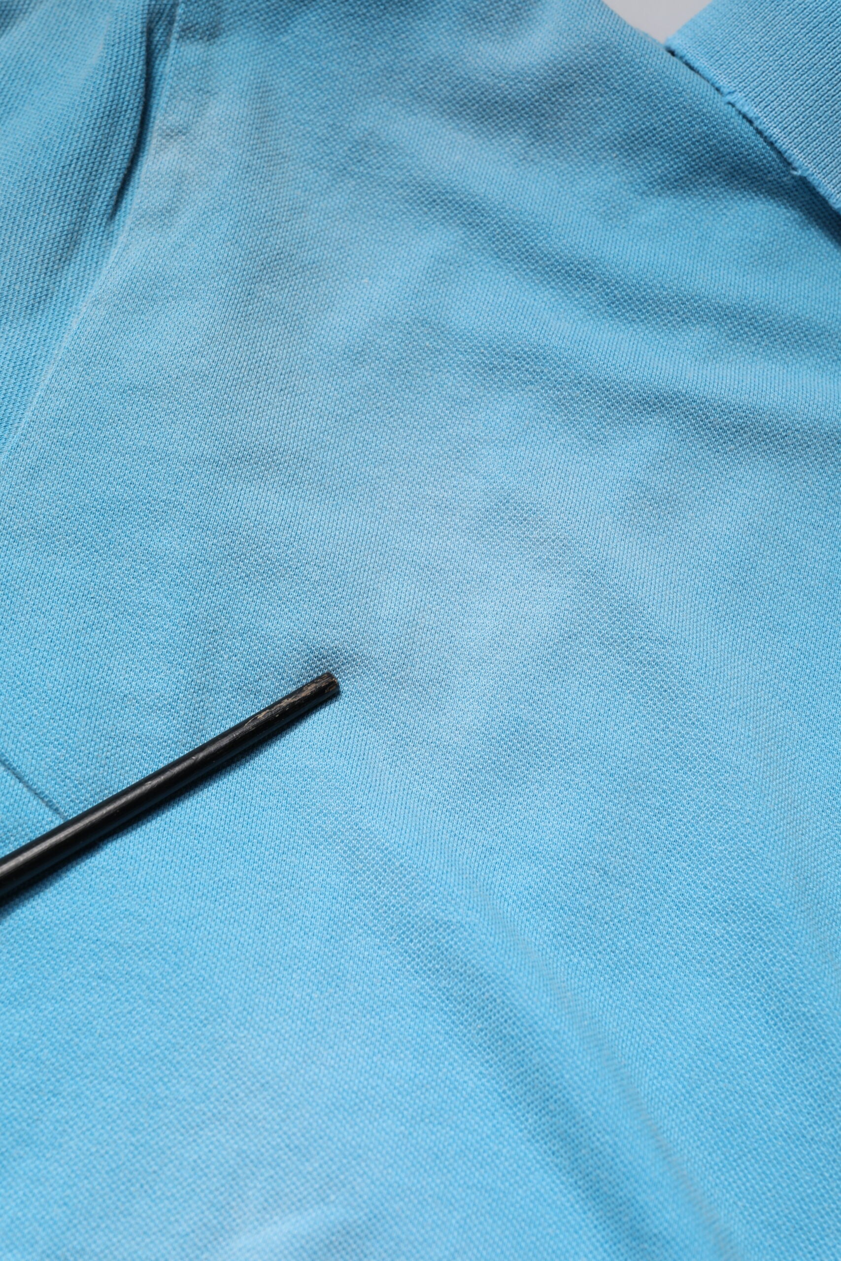 Dolce & Gabbana Blaues Baumwollkronen-Polo-T-Shirt für Männer