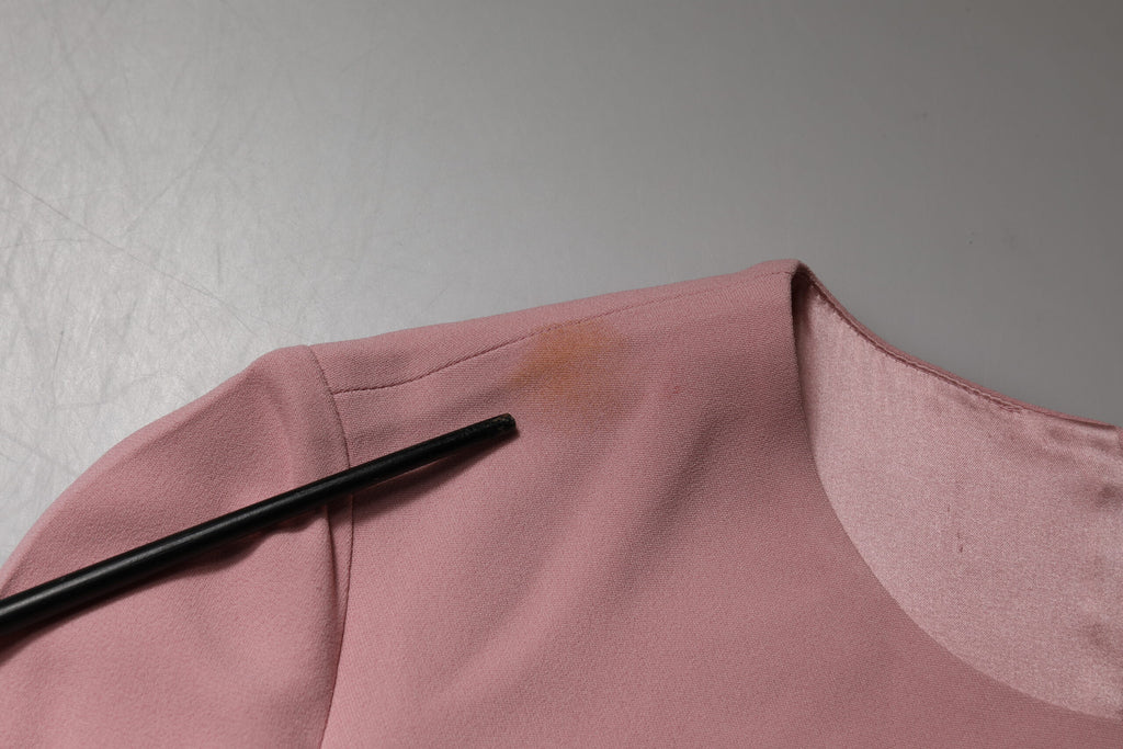 Dolce & Gabbana Rosa A-Linien-Kleid mit 3/4 Ärmeln aus Viskose