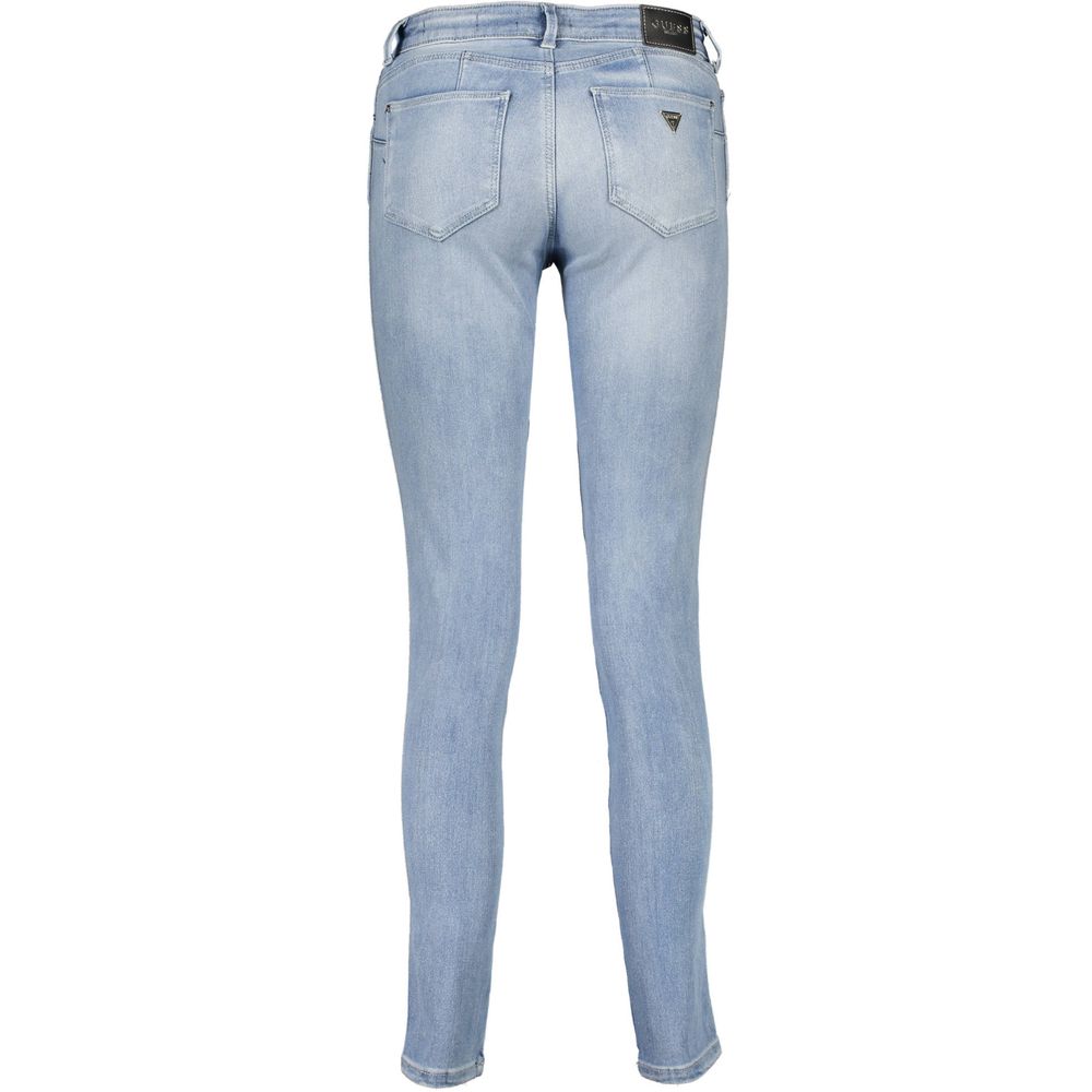 Guess Jeans Hellblaue Baumwolle Damen Jeans