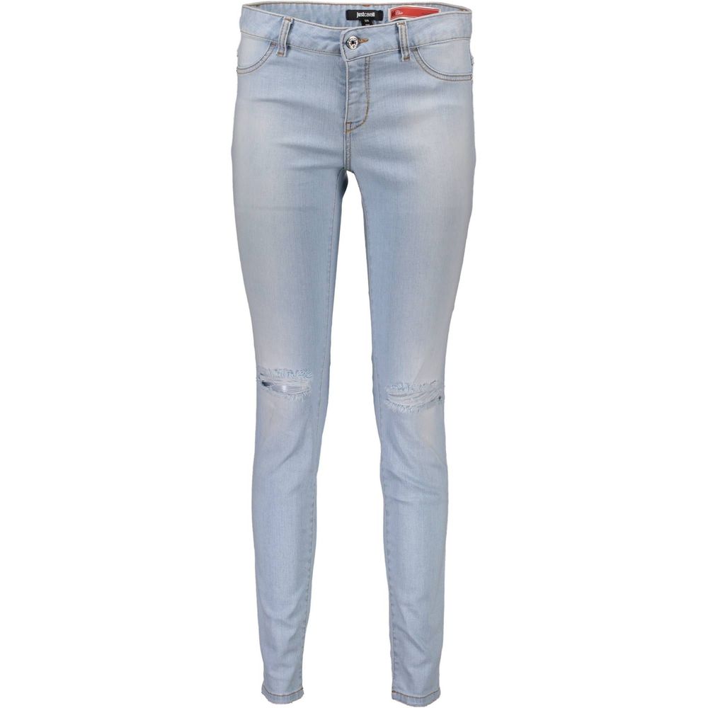 Just Cavalli Hellblaue Baumwolle Damen Jeans