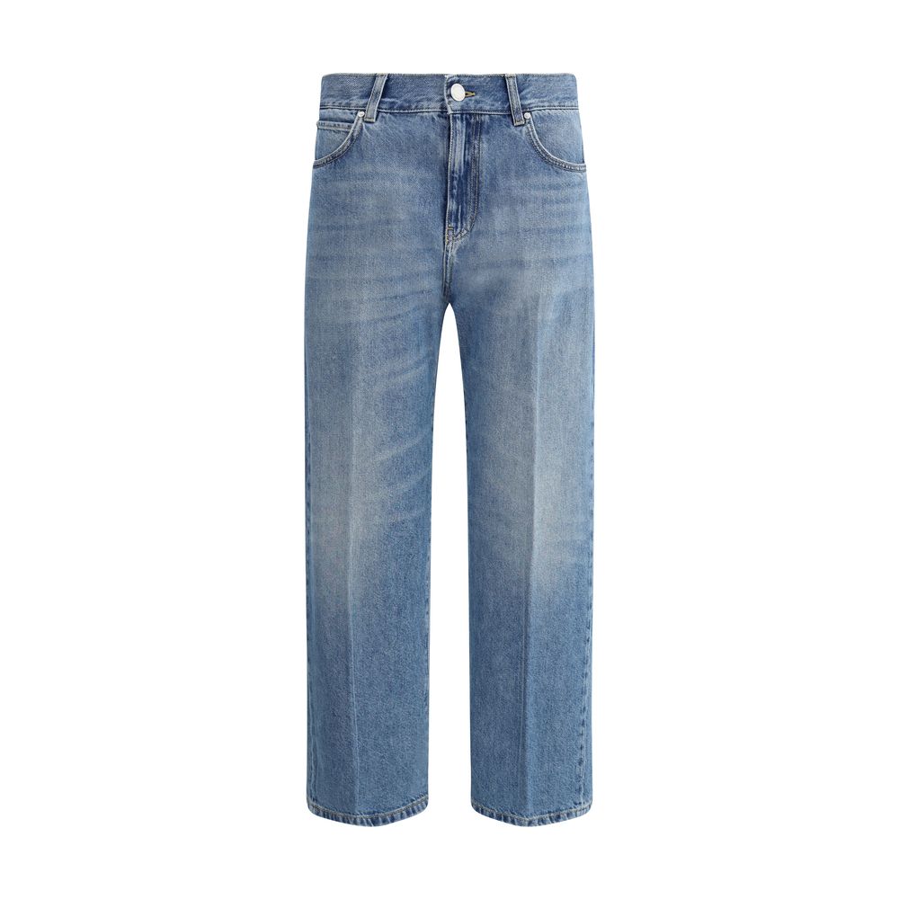 PINKO Blaue Baumwoll-Jeans aus Denim