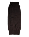 Dolce & Gabbana Brauner Kaschmir Gestrickter Halswärmer Foulard Schal