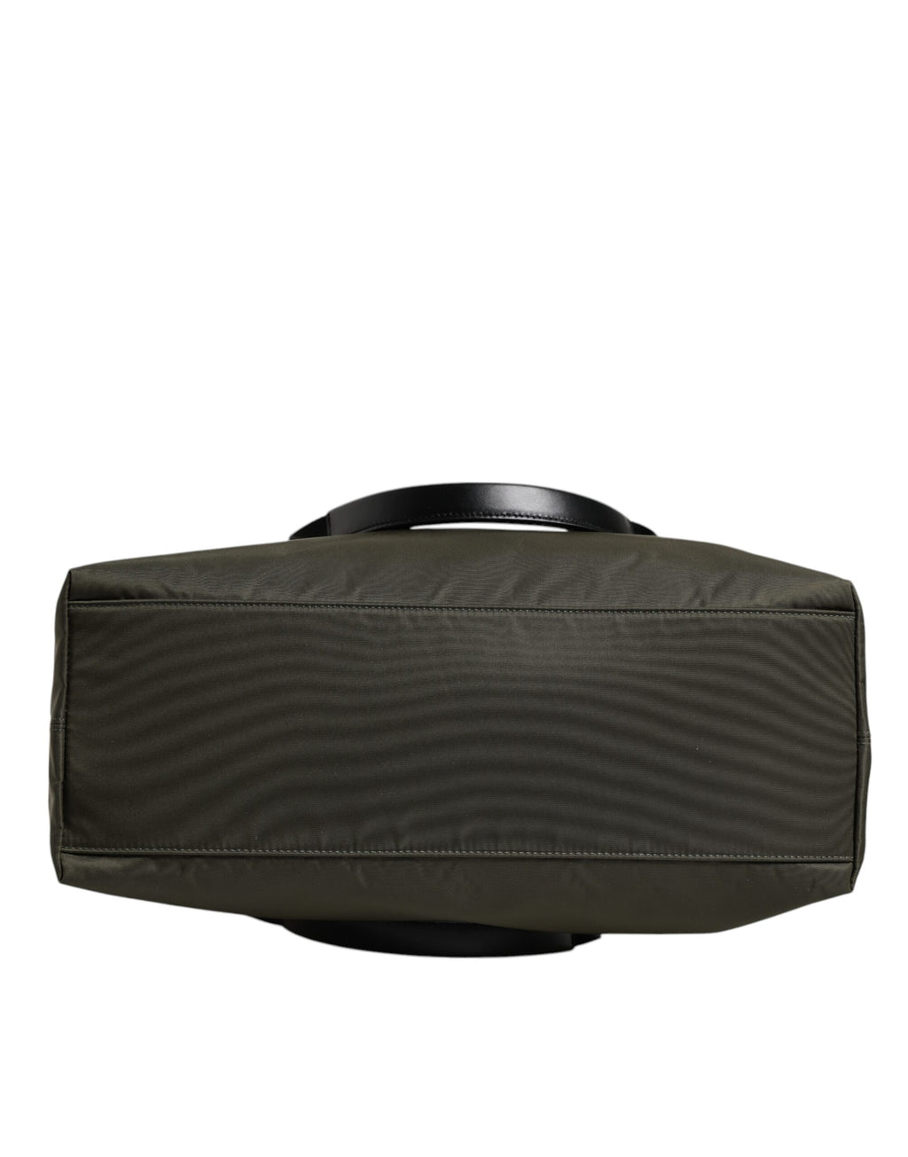 Dolce & Gabbana Militärische grüne Nylon-Schulterriemen-Tragetasche