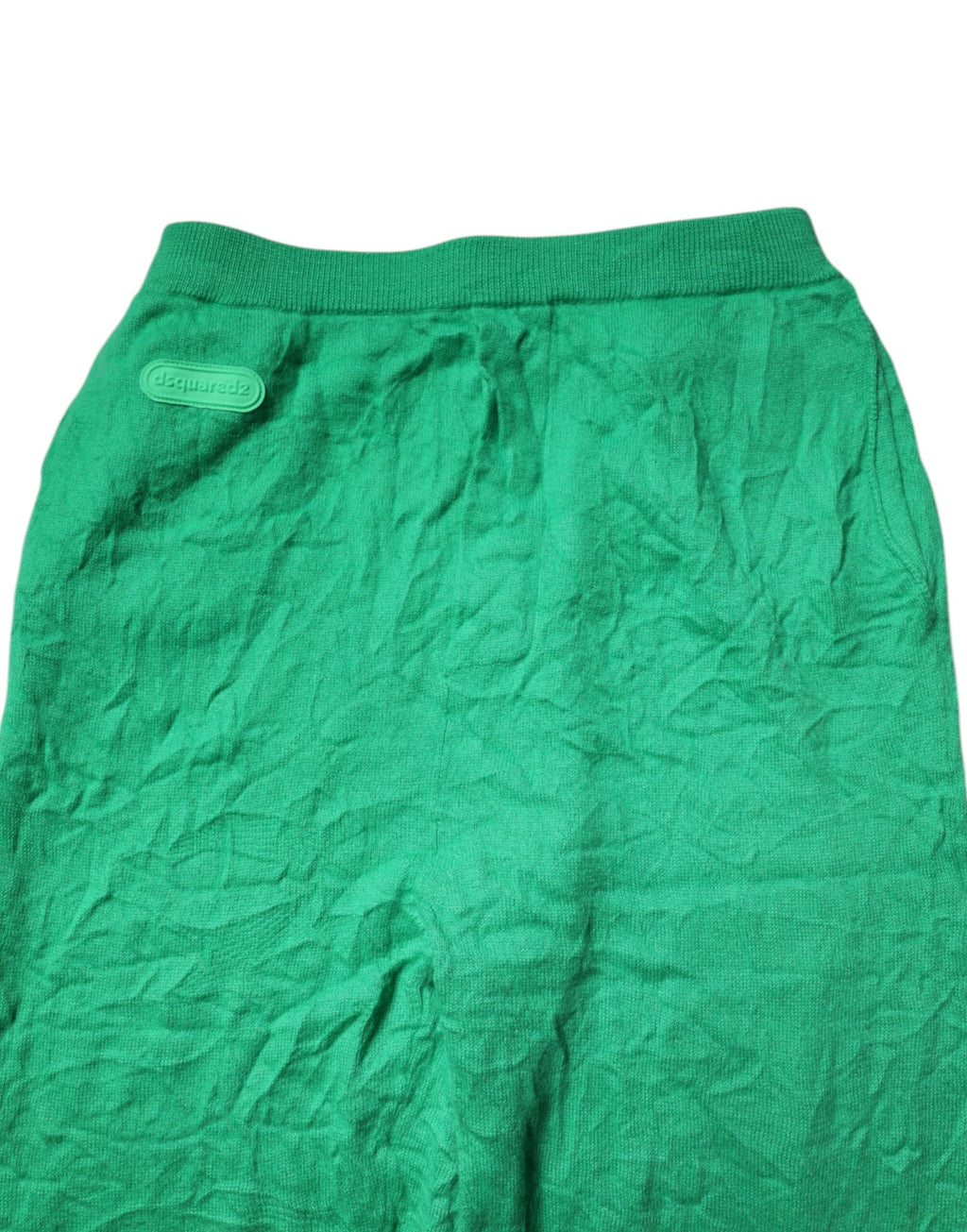 Dsquared² Grüne Baumwolle Elastische Taille Männer Freizeithosen