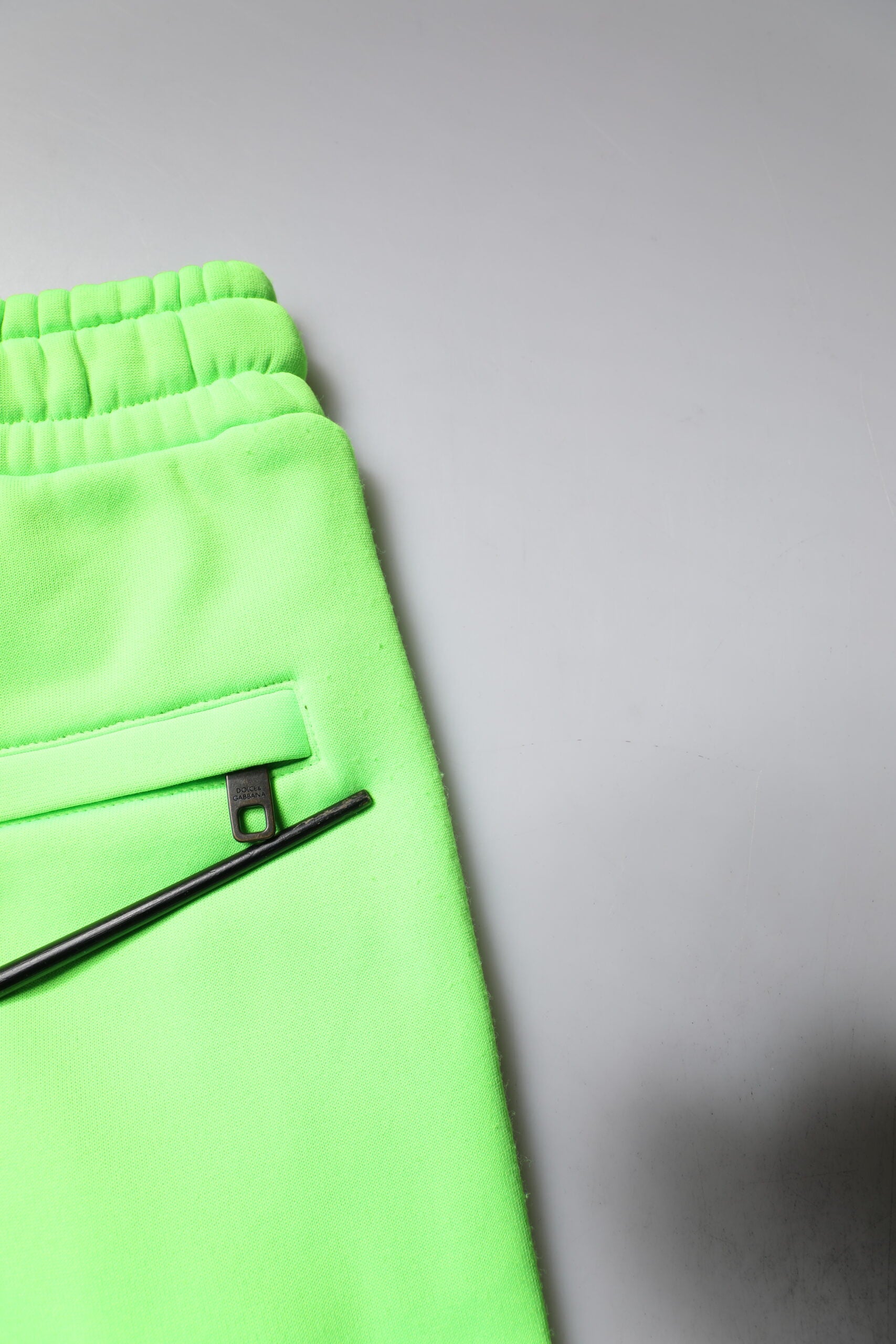 Dolce & Gabbana Grüne Patchwork-Camouflage-Männer Cargo-Shorts