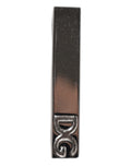 Dolce & Gabbana Zilverkleurige Messing Logo Merk Stropdasclip