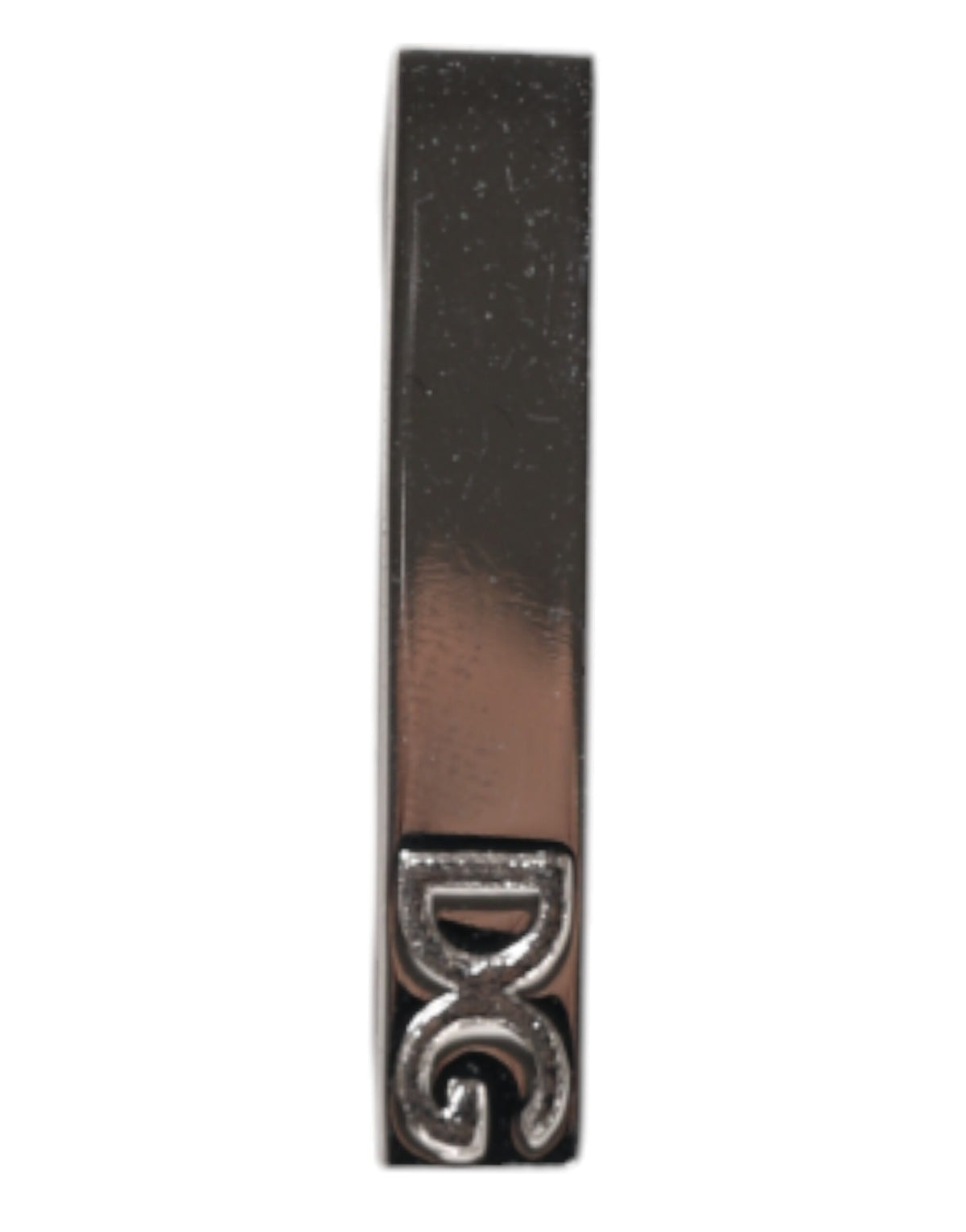 Dolce & Gabbana Zilverkleurige Messing Logo Merk Stropdasclip