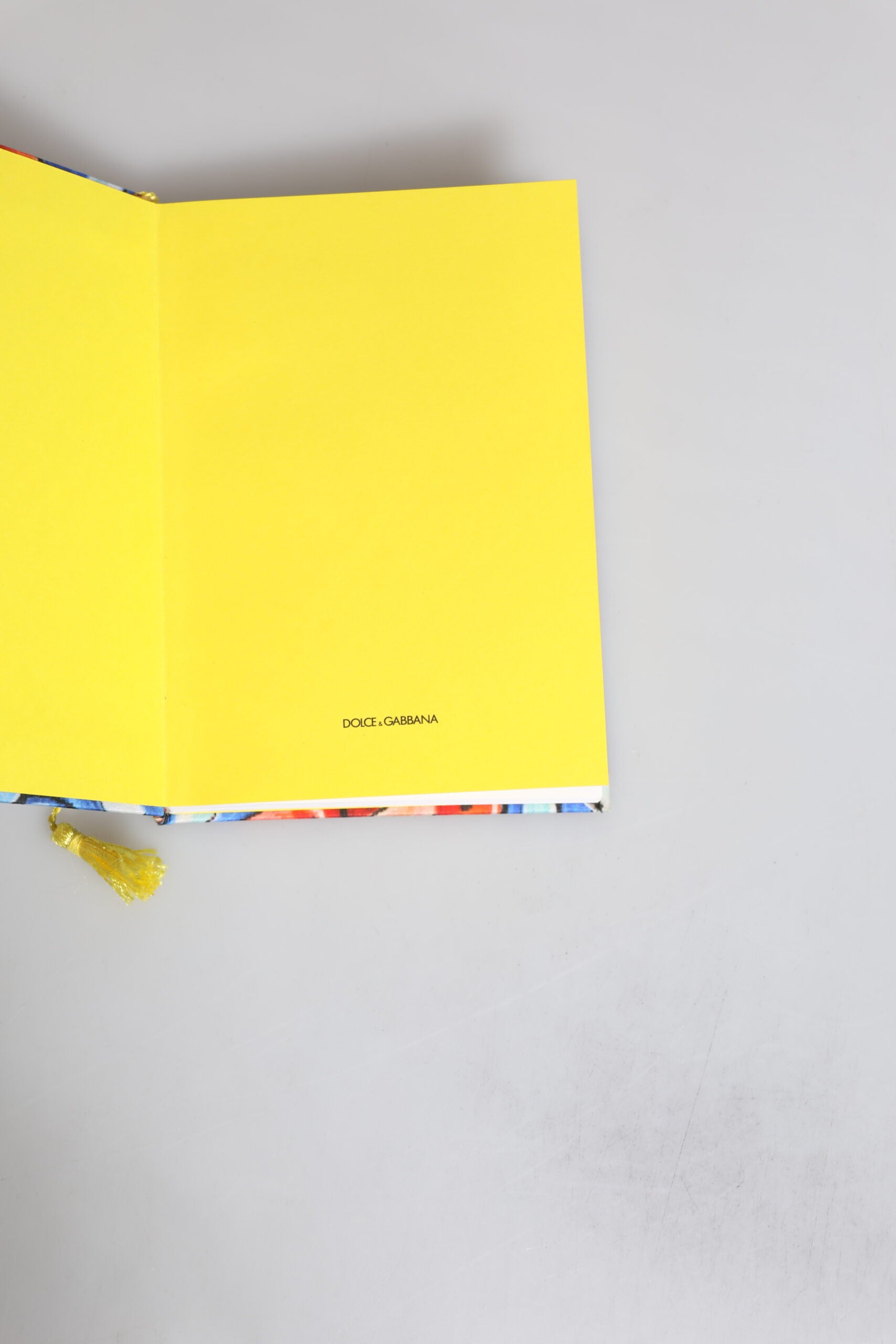 Dolce & Gabbana Multicolor Polyester Floral Siciliano Druck Notebook