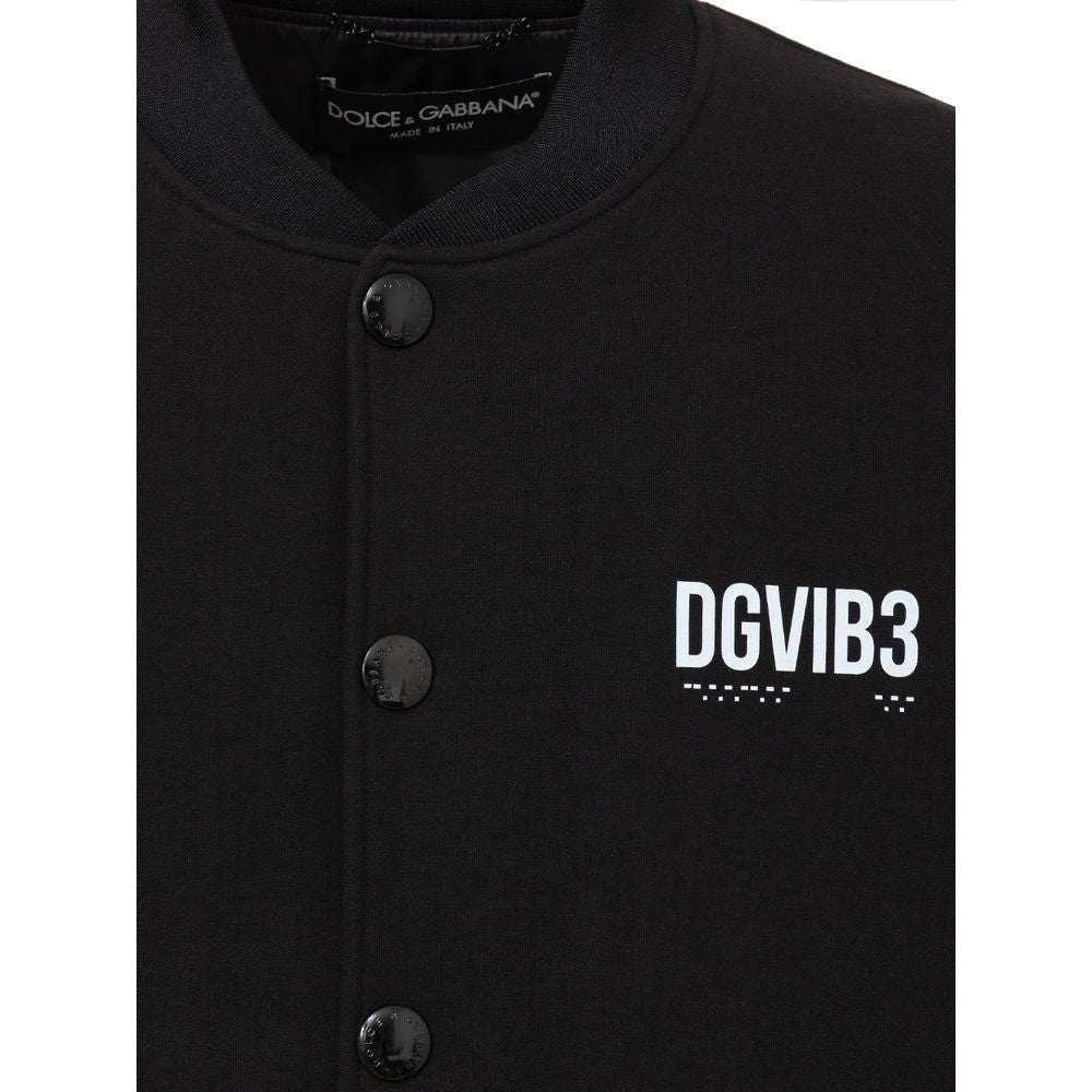Dolce & Gabbana Schwarze Viskose-Jacken &amp