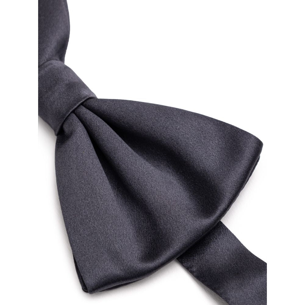 Dolce & Gabbana Graue Seidenschleife