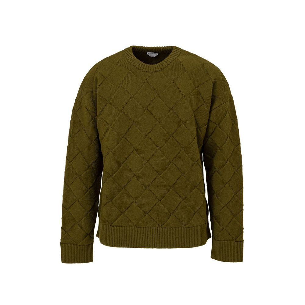 Bottega Veneta Grüner Pullover aus Wolle