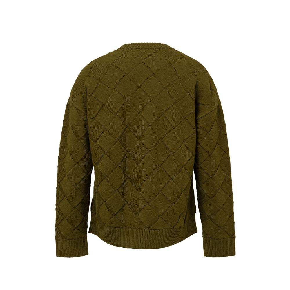 Bottega Veneta Grüner Pullover aus Wolle