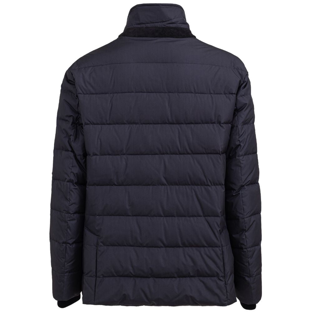 Dolce & Gabbana Blaue Polyesterjacken &amp
