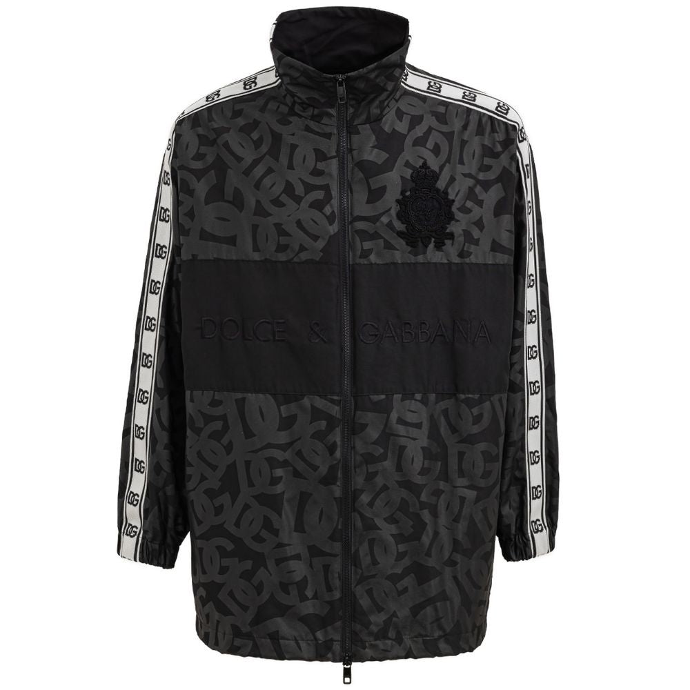 Dolce & Gabbana Schwarze Polyesterjacken &amp