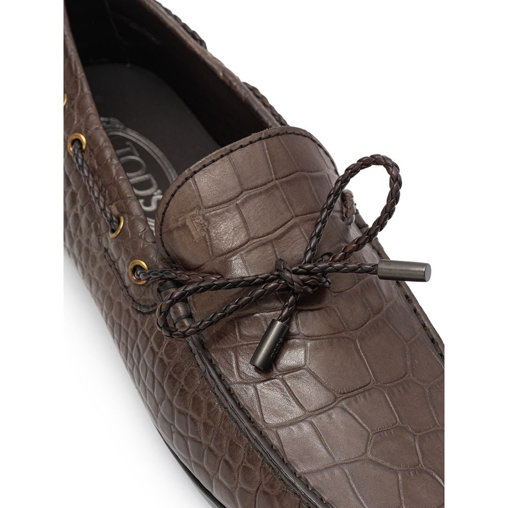 Tod's Brauner Leder-Lafer