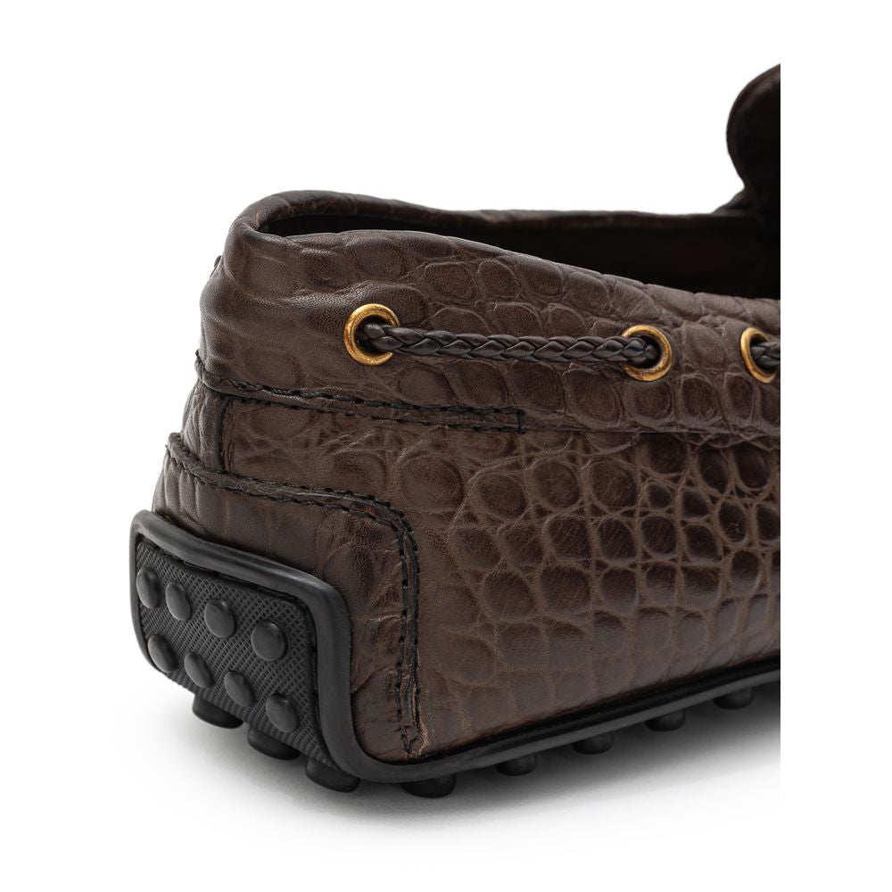 Tod's Brauner Leder-Lafer