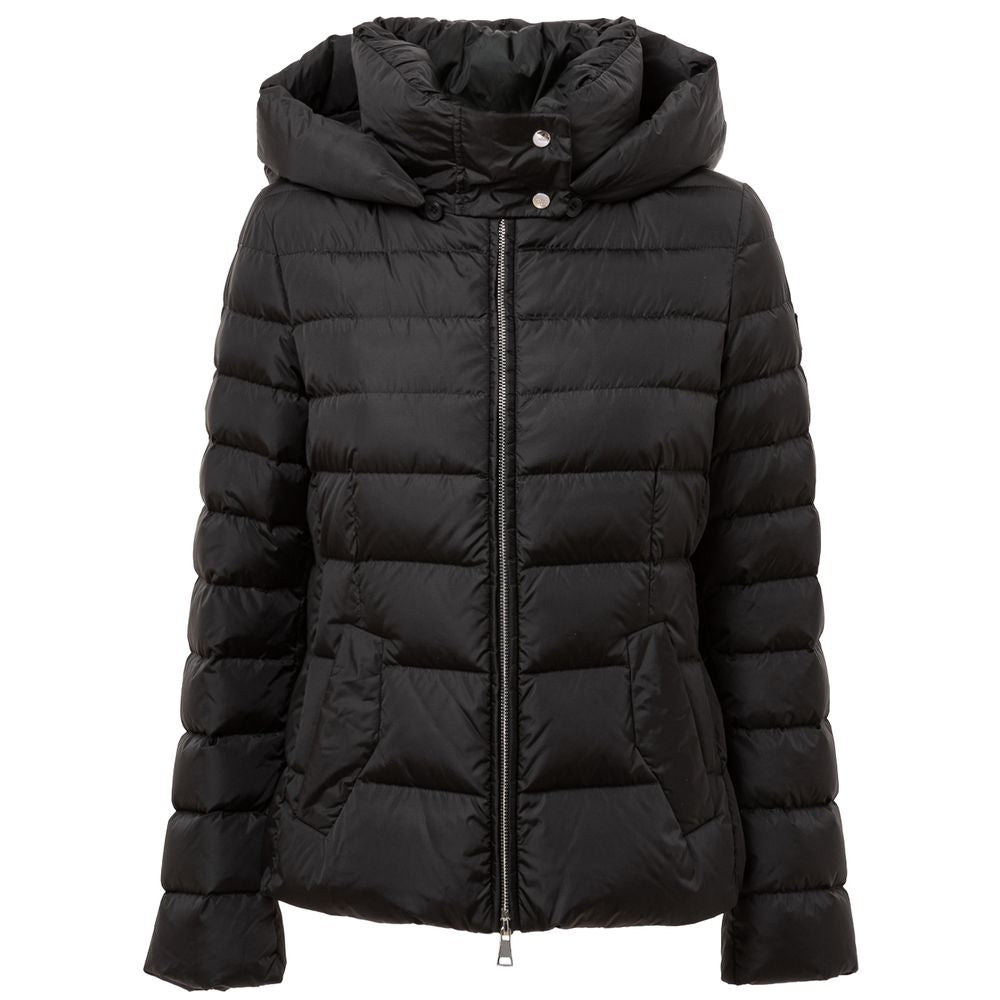 Add Schwarze Polyamid-Jacke