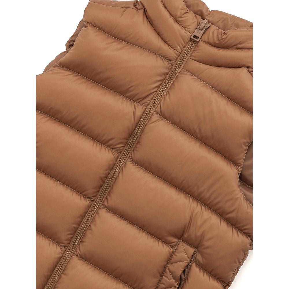 Herno Braune Polyamid Sleveless Jacke