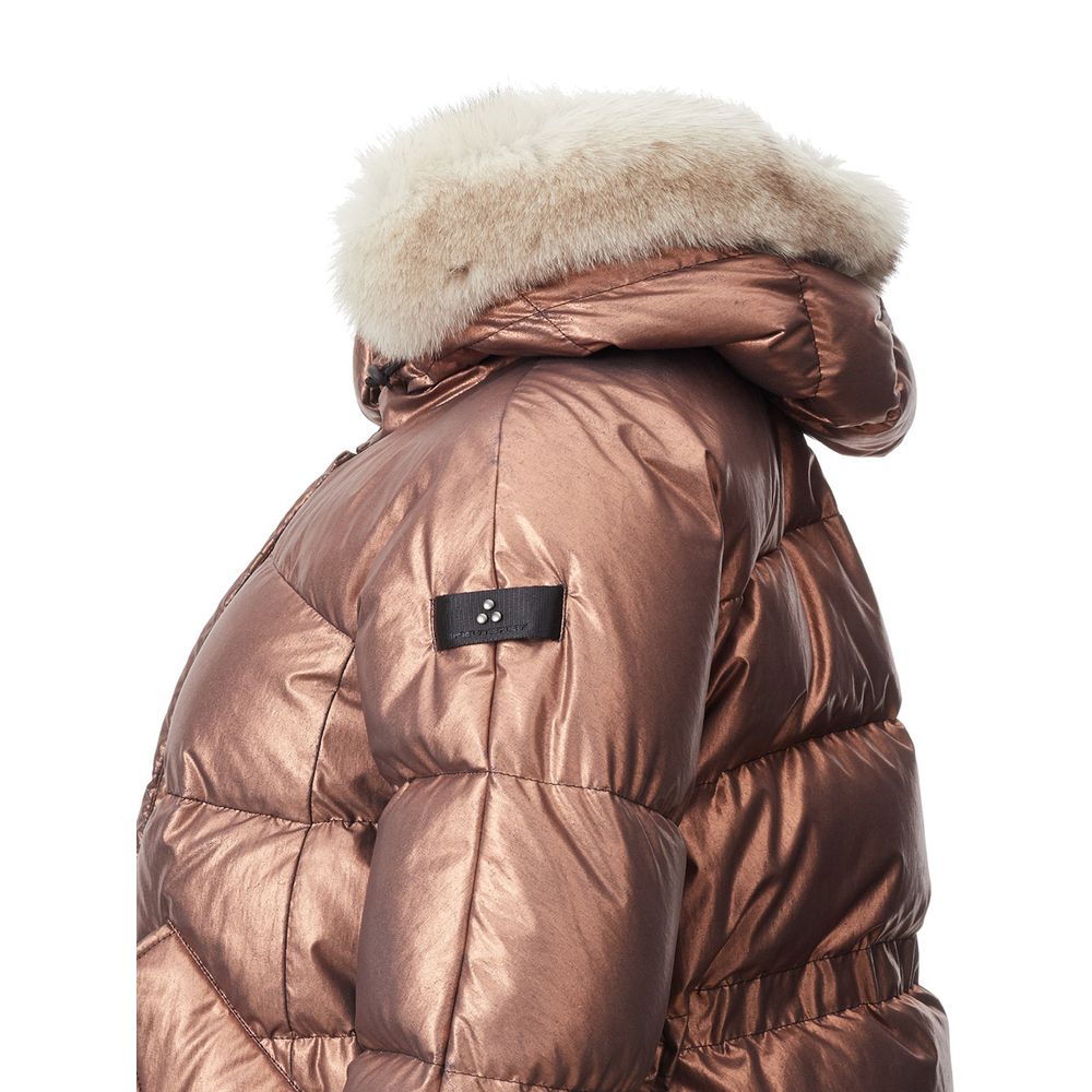 Peuterey Vollständige Jacke aus rosa Polyester