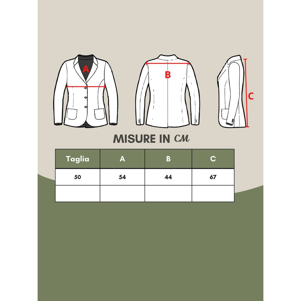 KANGRA Elegante blaue Jacke aus Wolle für Männer