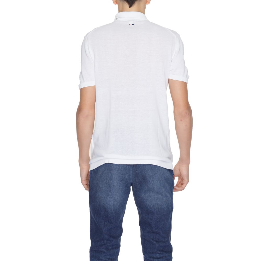 U.S. POLO ASSN. Weißer Baumwollpullover